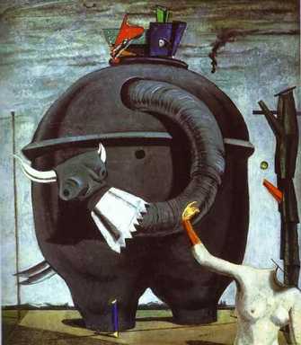 Cyber Elephant By Max Ernst (1940s)